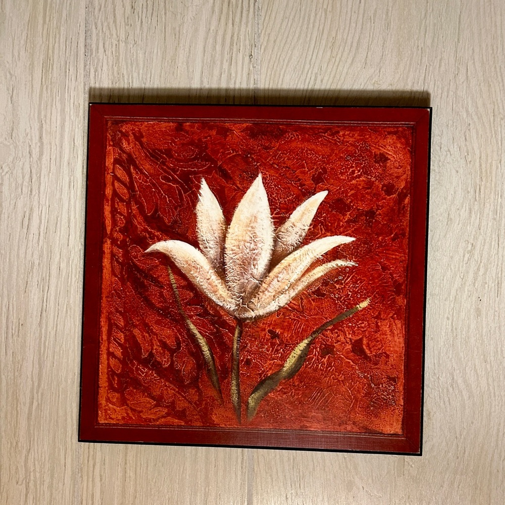 Wooden Floral Wall Art